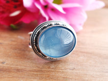 Load image into Gallery viewer, Aquamarine Ring or Pendant (Choose Your Size)