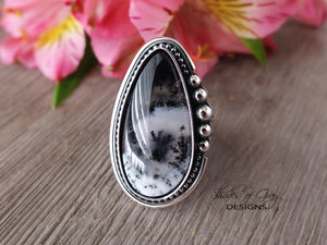 Dendritic Agate Ring or Pendant (Choose Your Size)