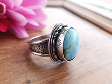 Load image into Gallery viewer, Golden Hills Turquoise Ring or Pendant (Choose Your Size)