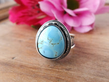 Load image into Gallery viewer, Golden Hills Turquoise Ring or Pendant (Choose Your Size)