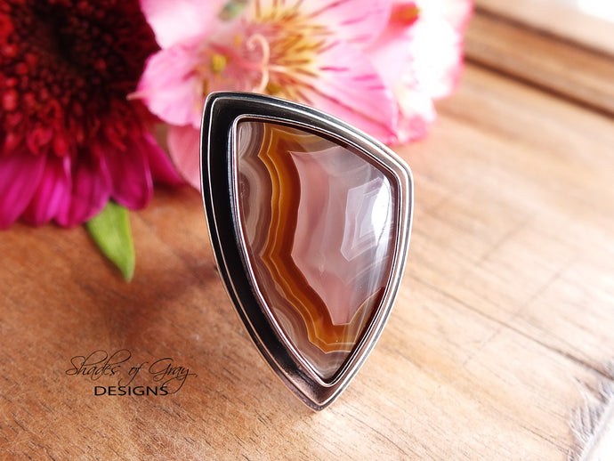 Agua Nueva Agate Ring or Pendant (Choose Your Size)