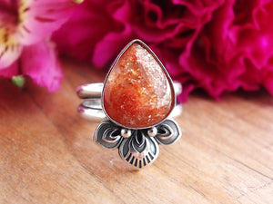 Sunstone Ring or Pendant (Choose Your Size)