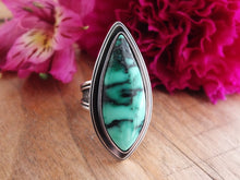 Load image into Gallery viewer, Emerald Rose Variscite Ring or Pendant (Choose Your Size)