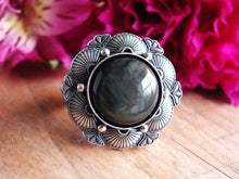 Load image into Gallery viewer, Rainbow Obsidian Ring or Pendant (Choose Your Size)