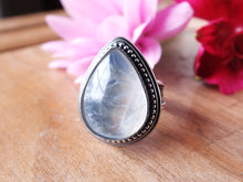 Load image into Gallery viewer, Rainbow Moonstone Ring or Pendant (Choose Your Size)