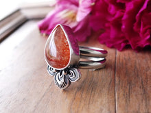 Load image into Gallery viewer, Sunstone Ring or Pendant (Choose Your Size)