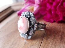 Load image into Gallery viewer, Pink Conch Shell Ring or Pendant (Choose Your Size)