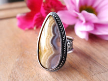 Load image into Gallery viewer, Laguna Agate Ring or Pendant (Choose Your Size)