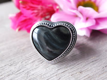 Load image into Gallery viewer, RESERVED: Rainbow Obsidian Ring or Pendant (Choose Your Size)