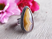 Load image into Gallery viewer, Laguna Agate Ring or Pendant (Choose Your Size)