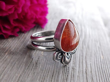 Load image into Gallery viewer, Sunstone Ring or Pendant (Choose Your Size)