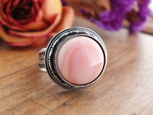 Load image into Gallery viewer, Pink Conch Shell Ring or Pendant (Choose Your Size)