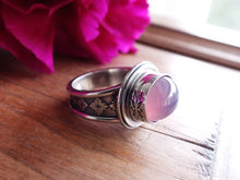 Load image into Gallery viewer, Reserved: Lavender Chalcedony Ring or Pendant (Choose Your Size)