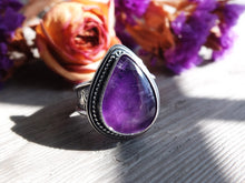 Load image into Gallery viewer, Amethyst Ring or Pendant (Choose Your Size)