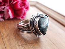 Load image into Gallery viewer, Hubei Turquoise Heart Ring or Pendant (Choose Your Size)