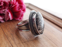 Load image into Gallery viewer, Dark Moon Stone / Luna Oscura Ring or Pendant (Choose Your Size)