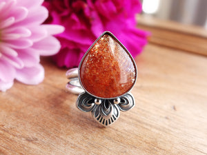 Sunstone Ring or Pendant (Choose Your Size)