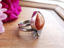Load image into Gallery viewer, Sunstone Ring or Pendant (Choose Your Size)
