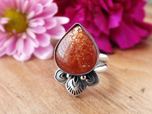 Sunstone Ring or Pendant (Choose Your Size)