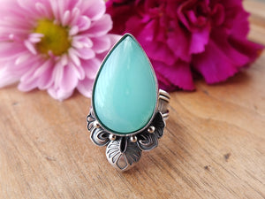 Chrysoprase Ring or Pendant (Choose Your Size)
