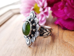 Green Tourmaline Ring or Pendant (Choose Your Size)