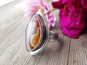 Laguna Agate Ring or Pendant (Choose Your Size)