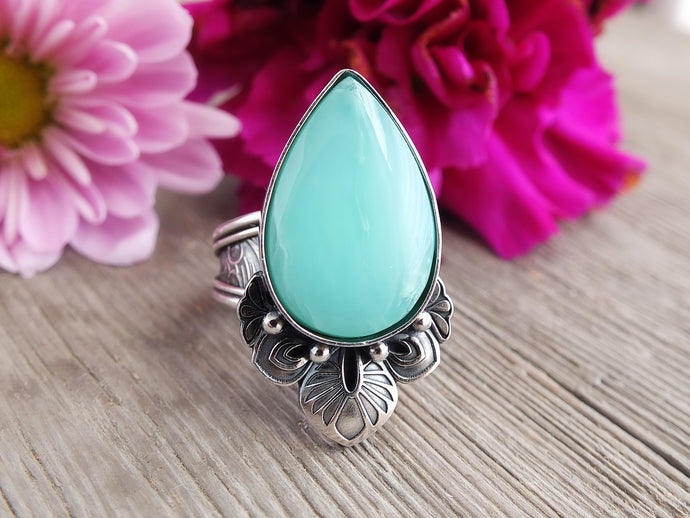 Chrysoprase Ring or Pendant (Choose Your Size)