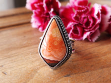 Load image into Gallery viewer, Laguna Lace Agate Ring or Pendant (Choose Your Size)