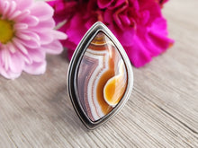 Load image into Gallery viewer, Laguna Agate Ring or Pendant (Choose Your Size)