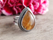 Load image into Gallery viewer, Rutile Quartz Ring or Pendant (Choose Your Size)