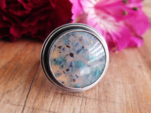 Load image into Gallery viewer, Confetti Chrysocolla Ring or Pendant (Choose Your Size)
