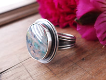 Load image into Gallery viewer, Confetti Chrysocolla Ring or Pendant (Choose Your Size)