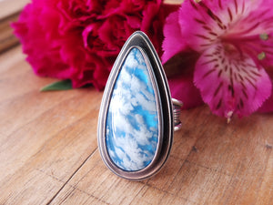 Plume Agate Doublet Ring or Pendant (Choose Your Size)