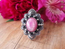 Load image into Gallery viewer, Pink Burmese Star Sapphire Ring or Pendant (Choose Your Size)