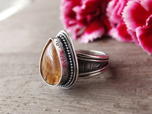 Load image into Gallery viewer, Rutile Quartz Ring or Pendant (Choose Your Size)