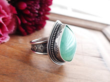 Load image into Gallery viewer, RESERVED: Chrysoprase Ring or Pendant (Choose Your Size)
