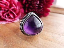 Load image into Gallery viewer, Amethyst Ring or Pendant (Choose Your Size)