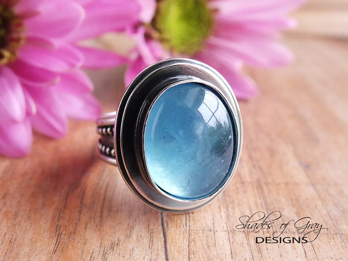 Aquamarine Ring or Pendant (Choose Your Size)