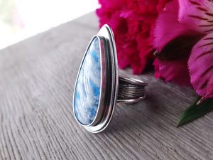 Plume Agate Doublet Ring or Pendant (Choose Your Size)