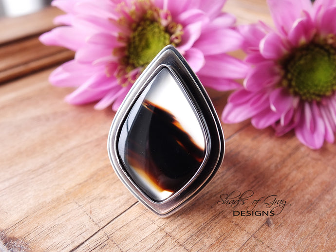 Montana Agate Ring or Pendant (Choose Your Size)