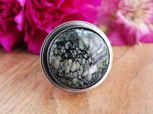 Luna Oscura / Dark Moon Stone Ring or Pendant (Choose Your Size)