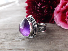 Load image into Gallery viewer, Amethyst Ring or Pendant (Choose Your Size)