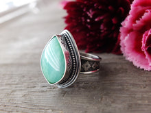 Load image into Gallery viewer, RESERVED: Chrysoprase Ring or Pendant (Choose Your Size)