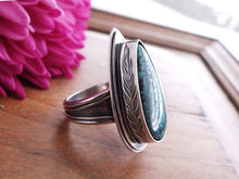 Load image into Gallery viewer, Webbed Turquoise Ring or Pendant (Choose Your Size)