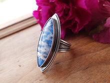 Load image into Gallery viewer, Plume Agate Doublet Ring or Pendant (Choose Your Size)