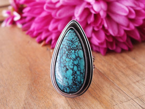 Webbed Turquoise Ring or Pendant (Choose Your Size)