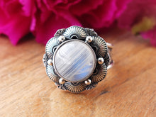 Load image into Gallery viewer, Rainbow Moonstone Ring or Pendant (Choose Your Size)