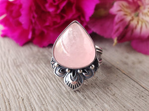 Morganite Ring or Pendant (Choose Your Size)