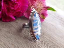 Load image into Gallery viewer, Plume Agate Doublet Ring or Pendant (Choose Your Size)