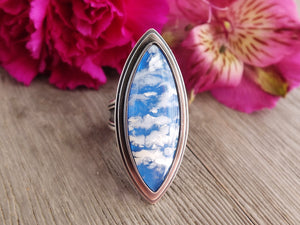 Plume Agate Doublet Ring or Pendant (Choose Your Size)